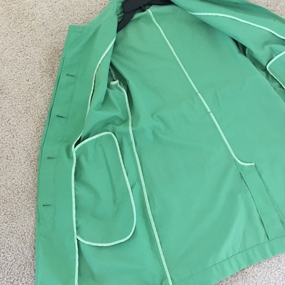 GAP Green Trench Coat - Picture 5 of 5